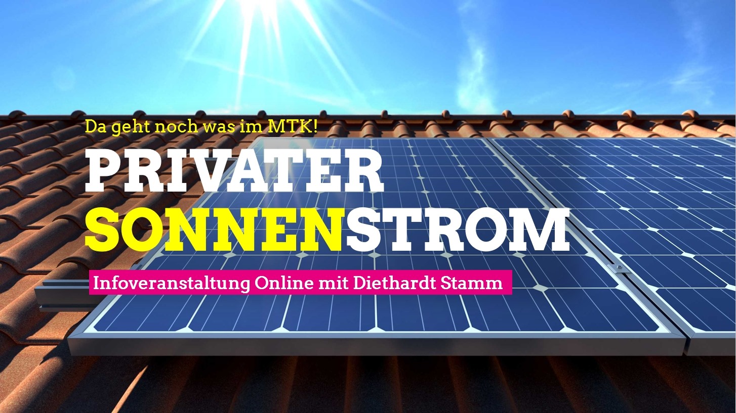 Privater Sonnenstrom