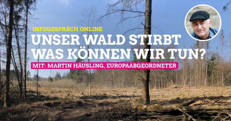 SAVE THE DATE: Unser Wald stirbt – was können wir tun?