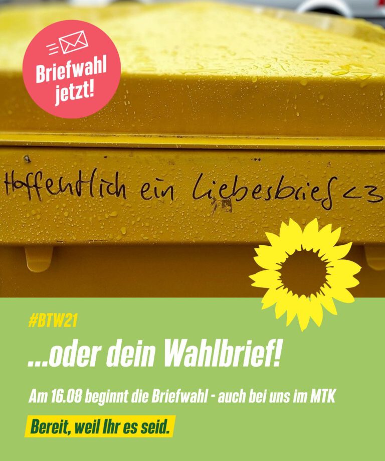 Briefwahl hat begonnen