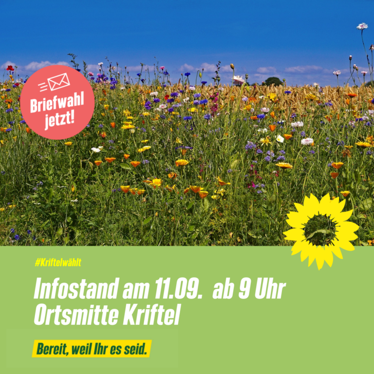 Infostand am 11.09.