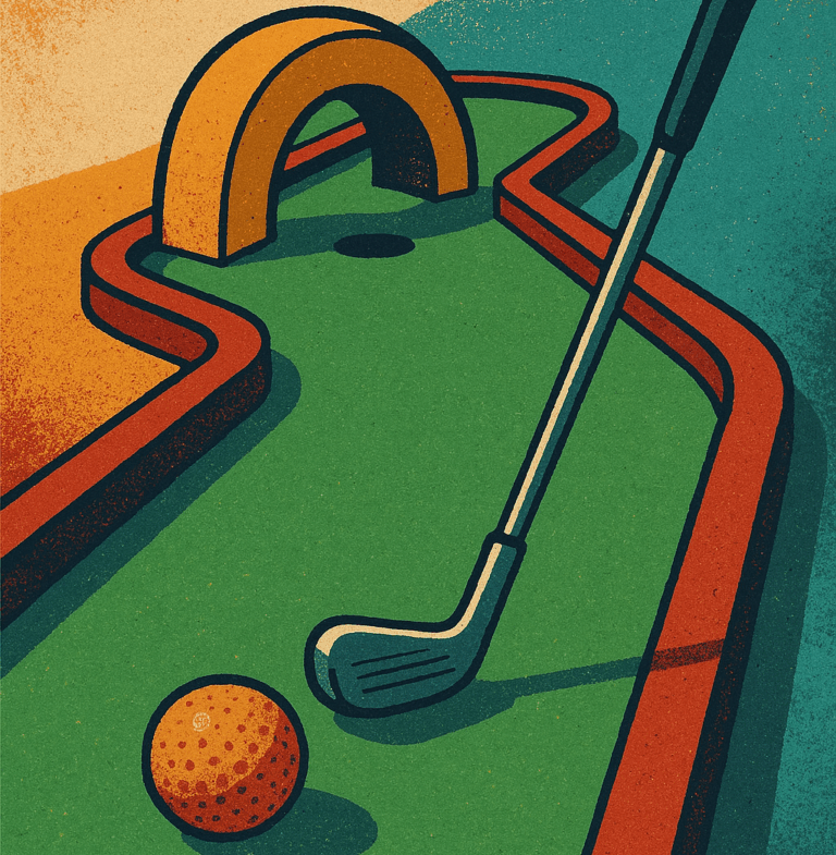 Minigolf und Politik