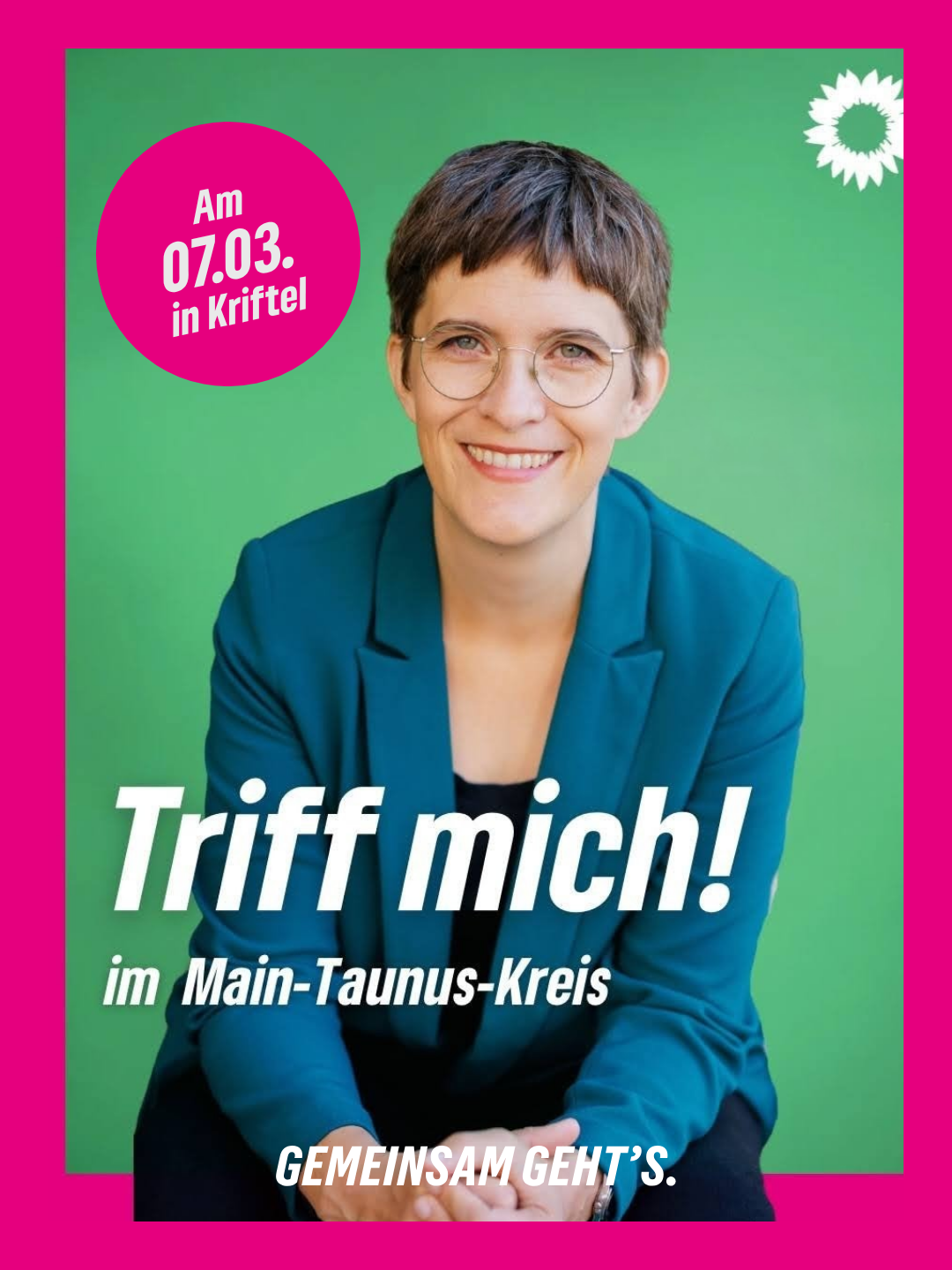 Anna Lührmann kommt nach Kriftel