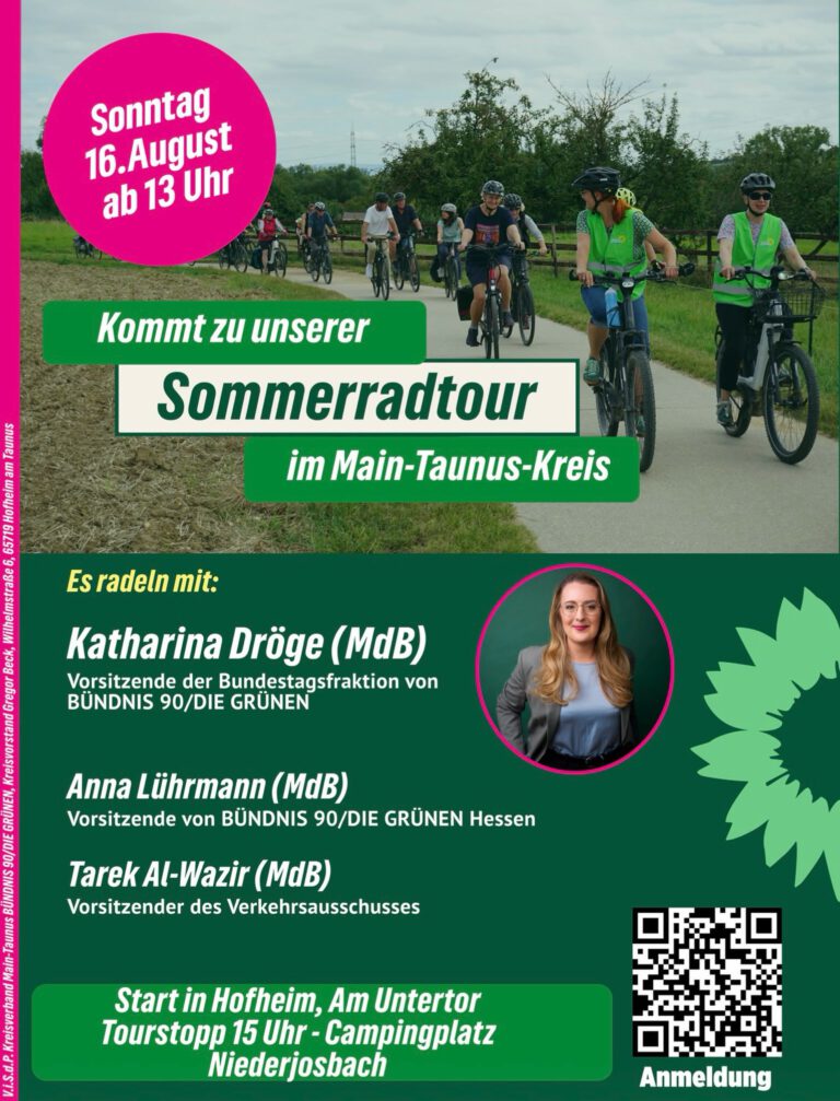 Sommerradtour des Kreisverbands